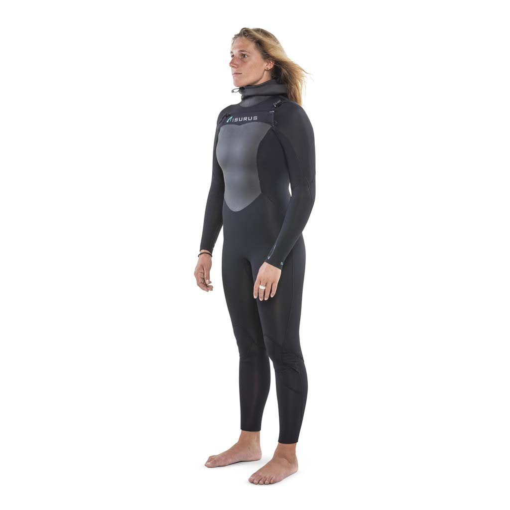 Ti Ember 5.4 Chest Zip Hooded Full Suit Womens Wetsuit
