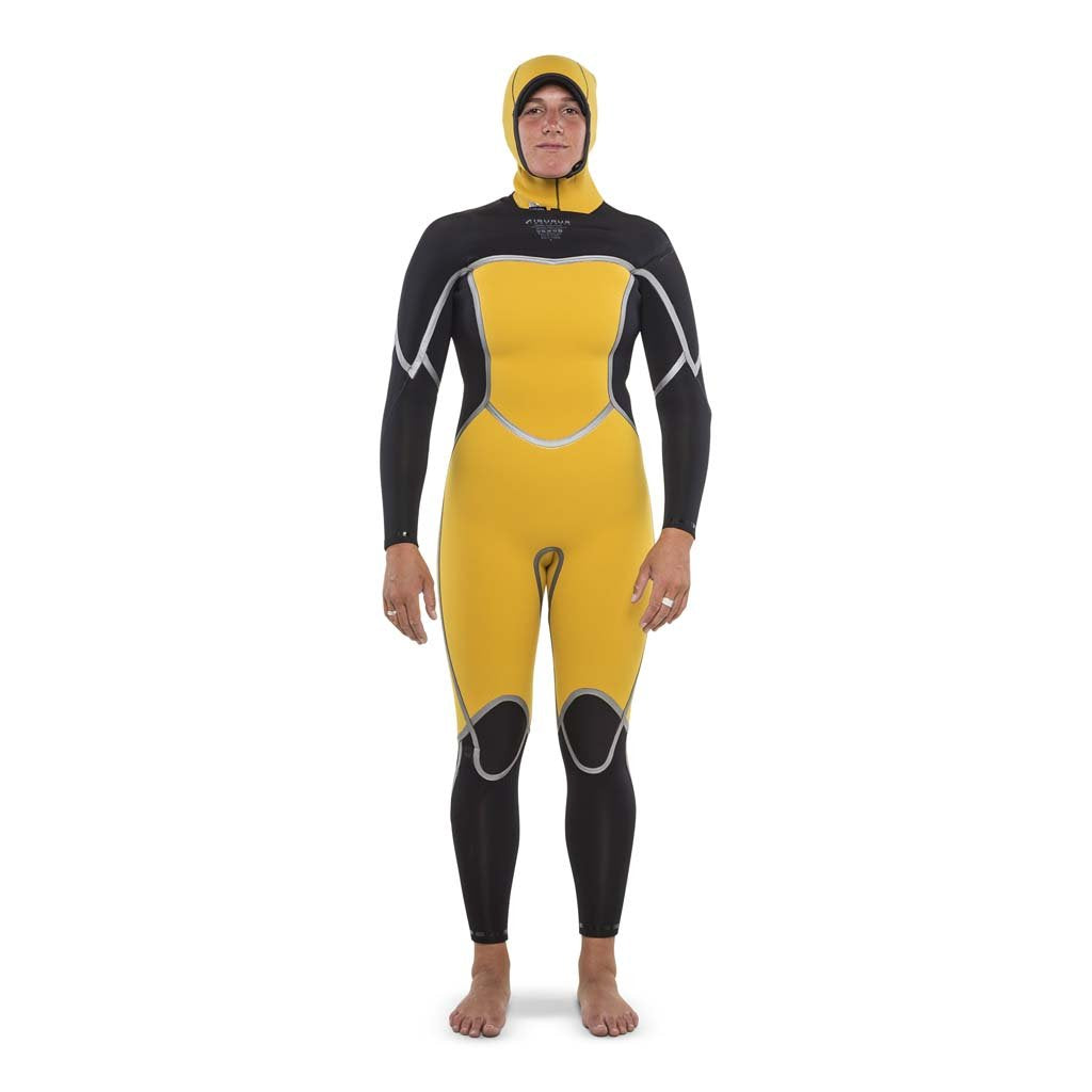 Ti Ember 5.4 Chest Zip Hooded Full Suit Womens Wetsuit