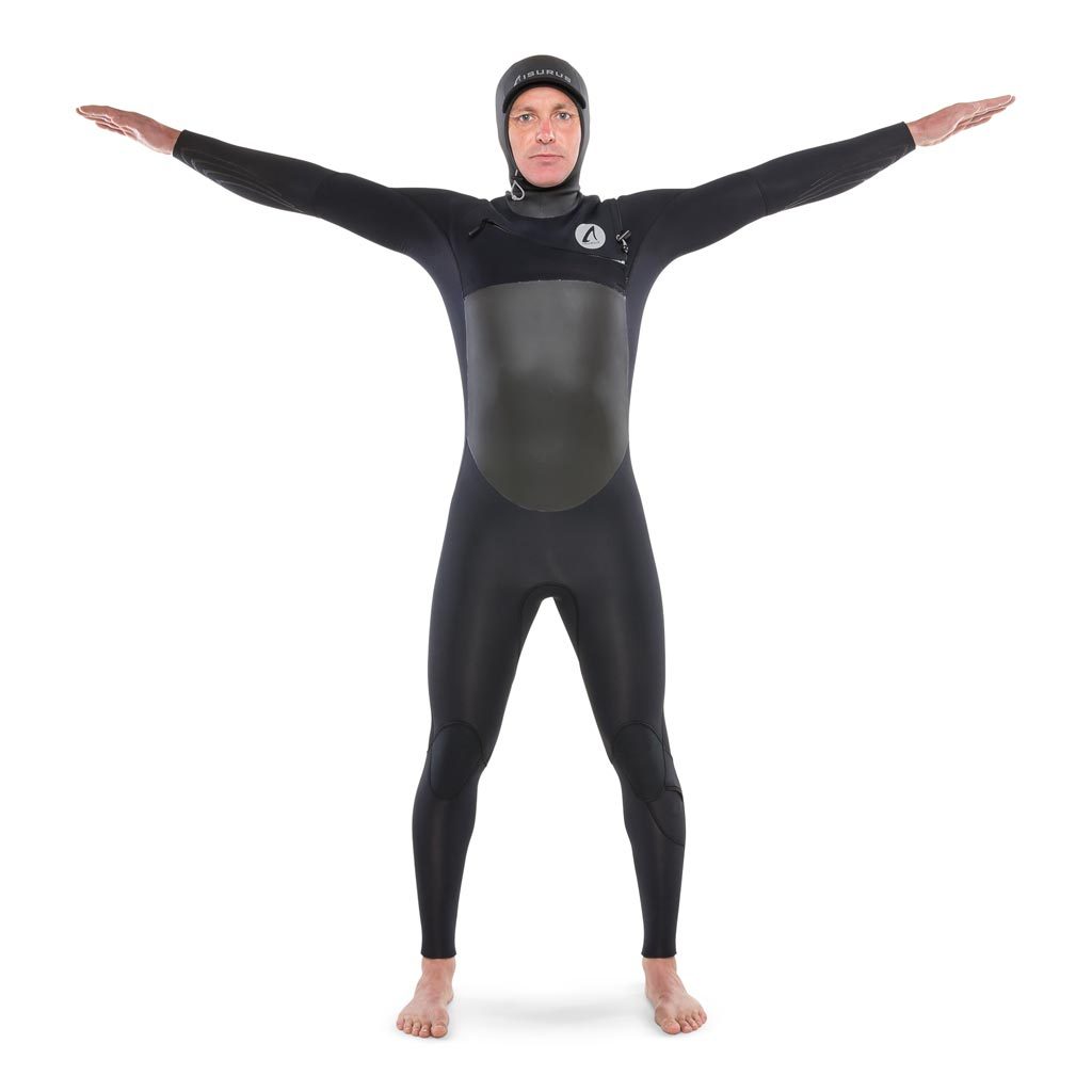 Ti Alpha 6.5 Chest Zip Hooded Full Suit Wetsuit