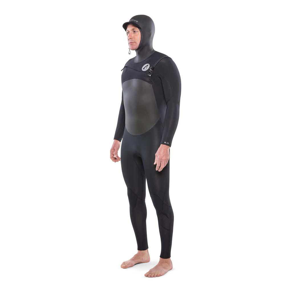 Ti Alpha 6.5 Chest Zip Hooded Full Suit Wetsuit