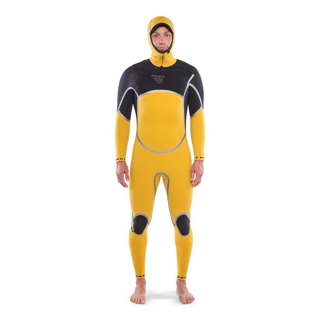 Ti Alpha 6.5 Chest Zip Hooded Full Suit Wetsuit