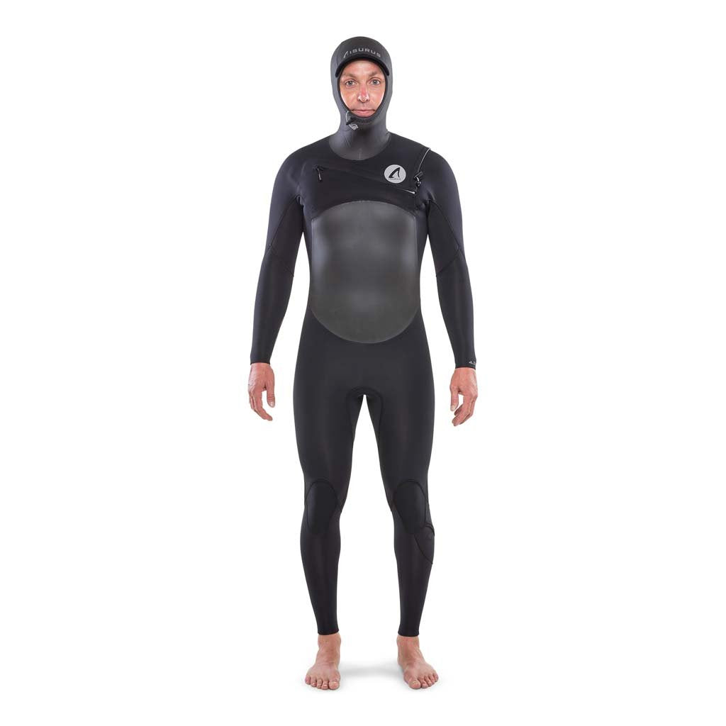 Ti Evade 4.3 Hooded Isurus Surfing Cold Water Wetsuit Yamamoto Neoprene